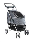 Petcomfort buggy grijs 44x60x94 cm Petcomfort buggy grijs 44x60x94 cm